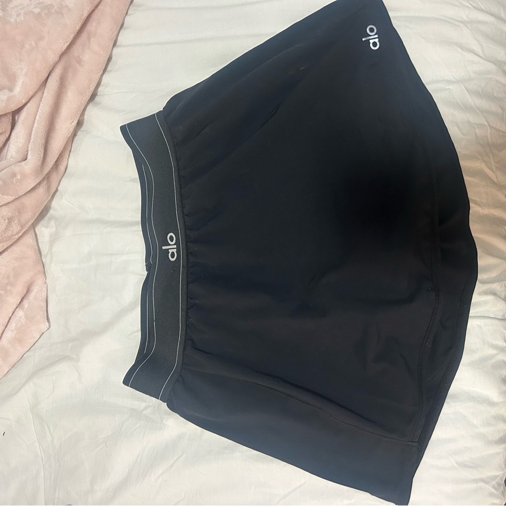 ALO Yoga Black Mini Skirt